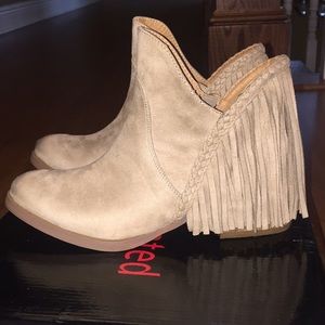 Women’s suede booties